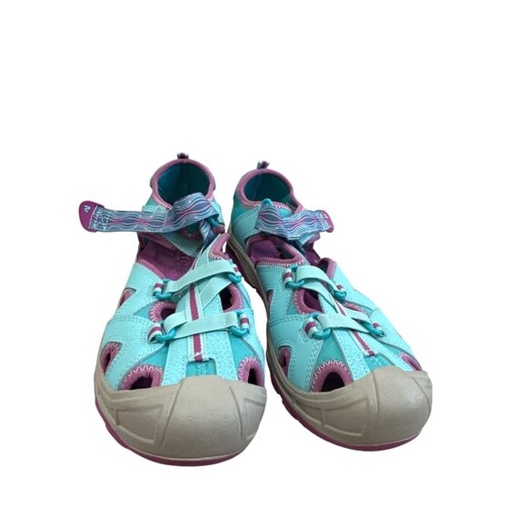 Merrell Hydro Womens Aqua Pink Hiking Water Sandals Size 6 SKU 8301 - Picture 5 of 13